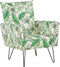 RIBE - Fauteuil - Groen - Polyester