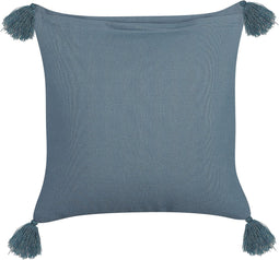 RIBES - Sierkussen - Blauw - 45 x 45 cm - Fluweel