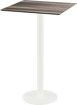 Urban Statafel Wit Frame + Tropical Wood HPL 70x70 cm - Essentials 130051277