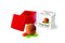 Rice Cube Rice Ball - Kunststof - Ø 4 cm - Rood