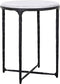 Richmond - Bijzettafel Steel Smith zwart Ø50 cm