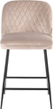 Richmond Counterstoel Pullitzer Khaki Velvet / Black (Quartz Khaki 903)