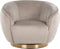 Richmond Draaifauteuil Layla khaki velvet (Quartz Khaki 903)