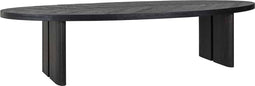 Richmond Eettafel Lilly 330cm Ovaal Dark Coffee