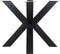 Richmond Eettafel Poot Bodhi Black