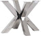 Richmond Eettafel TOP Watson Ø140 met X-leg Bodhi silver (Black)