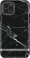 Richmond & Finch Black Marble stevig marmer hoesje voor iPhone 12 Pro Max - zwart