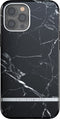 Richmond & Finch Black Marble stevig marmer hoesje voor iPhone 12 Pro Max - zwart