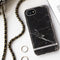 Richmond & Finch Black Marble zwart zilver iPhone 6 6s 7 8 SE 2020 SE 2022 - Zwart