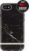 Richmond & Finch Black Marble zwart zilver iPhone 6 6s 7 8 SE 2020 SE 2022 - Zwart