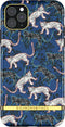 Richmond & Finch Blue Leopard stevig luipaarden hoesje voor iPhone 12 Pro Max - blauw