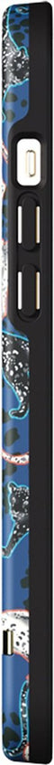 Richmond & Finch Blue Leopard stevig luipaarden hoesje voor iPhone 12 Pro Max - blauw