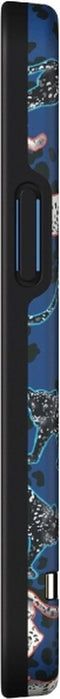 Richmond & Finch Blue Leopard stevig luipaarden hoesje voor iPhone 12 mini - blauw
