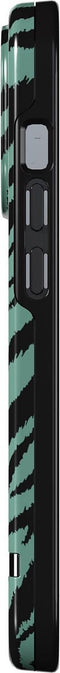 Richmond & Finch Emerald Zebra hoesje voor iPhone 13 Pro Max - Groen