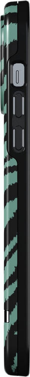 Richmond & Finch Emerald Zebra hoesje voor iPhone 13 Pro Max - Groen