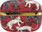 Richmond & Finch Freedom Hard Kunststof Hoesje Geschikt voor Apple AirPods Pro - Samba Red Leopard