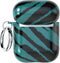 Richmond & Finch Freedom Hard Kunststof Hoesje Geschikt voor Apple AirPods 2 - Zwart / Groen
