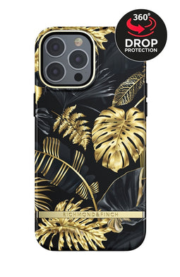 Richmond & Finch Golden Jungle hoesje voor iPhone 13 Pro Max - Kleurrijk