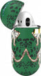 Richmond & Finch Green Leopard luipaarden hoesje voor AirPods 1 en 2 - groen