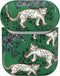 Richmond & Finch Green Leopard luipaarden hoesje voor AirPods 1 en 2 - groen