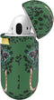 Richmond & Finch Green Leopard luipaarden hoesje voor AirPods 1 en 2 - groen