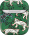 Richmond & Finch Green Leopard luipaarden hoesje voor AirPods 1 en 2 - groen