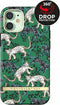 Richmond & Finch Green Leopard luipaarden hoesje voor iPhone 12 mini - groen