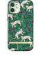 Richmond & Finch Green Leopard luipaarden hoesje voor iPhone 12 mini - groen