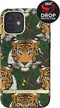 Richmond & Finch Green Tiger tijgers hoesje voor iPhone 12 en iPhone 12 Pro - groen