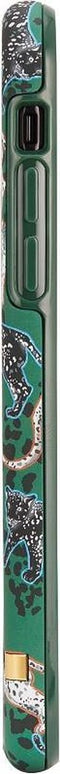 Richmond & Finch Groen Luipaard Case iPhone 6 6s 7 8 SE 2020 SE 2022 hoesje - Green Leopard