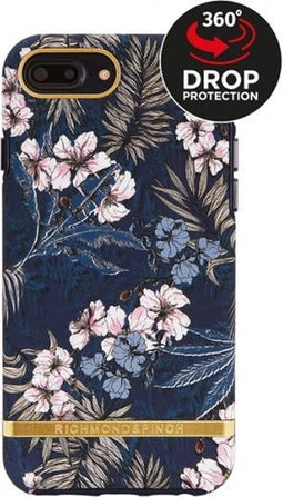 Richmond & Finch hoesje plastic flamingo iPhone 6 Plus 6s Plus 7 Plus 8 Plus - Rosegold