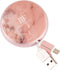 Richmond & Finch Kabel opbergdoosjes USB-C USB - Roze oprolbaar