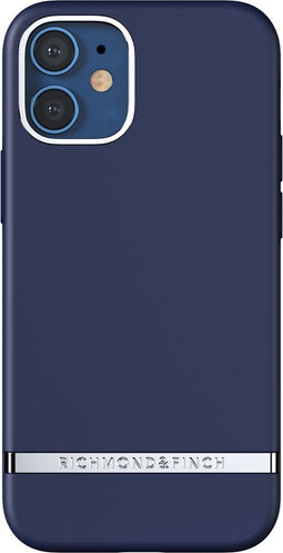 Richmond & Finch Navy hoesje voor iPhone 12 mini - blauw