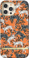 Richmond & Finch Orange Leopard luipaarden hoesje voor iPhone 12 en iPhone 12 Pro - oranje