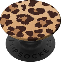 Richmond & Finch PopSockets Telefoon Grip Universeel - Leopard