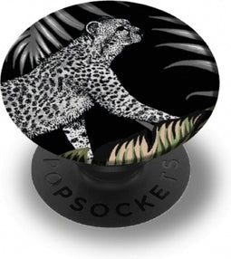 Richmond & Finch PopSockets Telefoon Grip Universeel - Silver Jungle