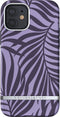 Richmond & Finch Purple Palm palmbladeren hoesje voor iPhone 12 en iPhone 12 Pro - paars