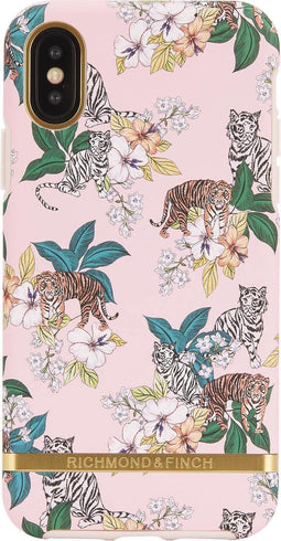 Richmond & Finch Roze tijger hoesje iPhone X Case - Pink Tiger