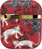 Richmond & Finch Samba Red Leopard hoesje voor AirPods 1 en 2 - rood