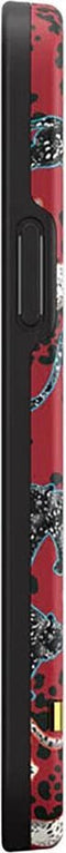 Richmond & Finch Samba Red Leopard luipaarden hoesje voor iPhone 12 en iPhone 12 Pro - rood