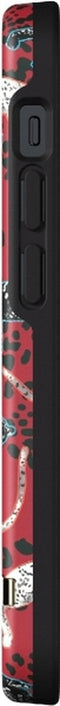 Richmond & Finch Samba Red Leopard luipaarden hoesje voor iPhone 12 en iPhone 12 Pro - rood