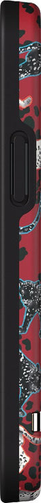 Richmond & Finch Samba Red Leopard luipaarden hoesje voor iPhone 12 en iPhone 12 Pro - rood