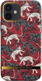 Richmond & Finch Samba Red Leopard luipaarden hoesje voor iPhone 12 en iPhone 12 Pro - rood