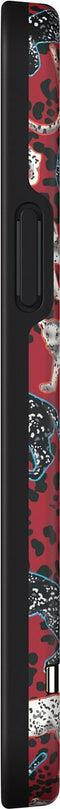 Richmond & Finch Samba Red Leopard luipaarden hoesje voor iPhone 12 en iPhone 12 Pro - rood