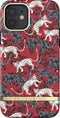 Richmond & Finch Samba Red Leopard luipaarden hoesje voor iPhone 12 en iPhone 12 Pro - rood