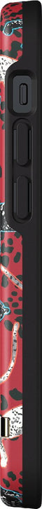 Richmond & Finch Samba Red Leopard luipaarden hoesje voor iPhone 12 en iPhone 12 Pro - rood