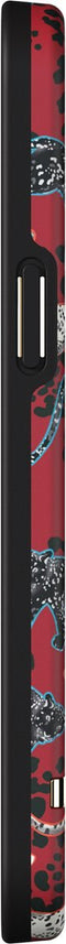 Richmond & Finch Samba Red Leopard luipaarden hoesje voor iPhone 12 Pro Max - rood
