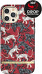 Richmond & Finch Samba Red Leopard luipaarden hoesje voor iPhone 12 Pro Max - rood