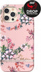 Richmond & Finch Sweet Mint bloemen hoesje geschikt voor iPhone 12 Pro Max - groen
