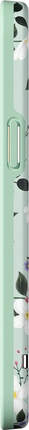 Richmond & Finch Sweet Mint bloemen hoesje geschikt voor iPhone 12 Pro Max - groen